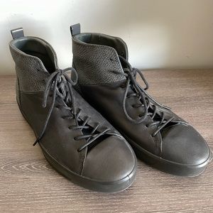 Super comfortable high top sneakers